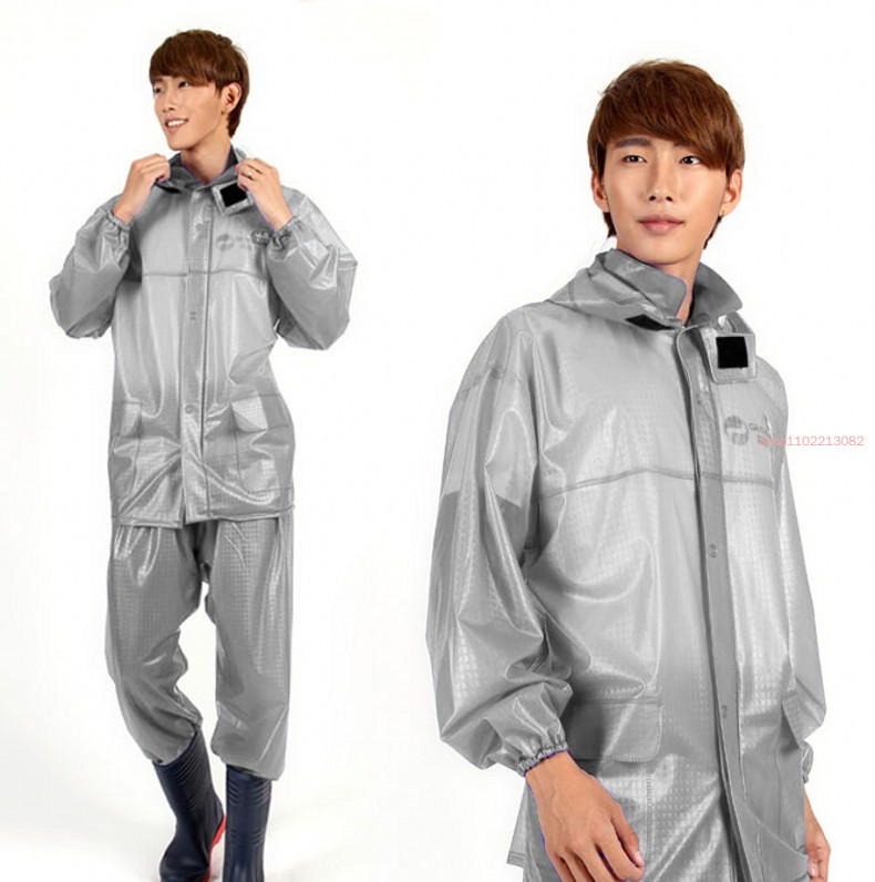 Motorcycle Gear Rain - Jas Hujan Motor Plastik Reusable Tahan