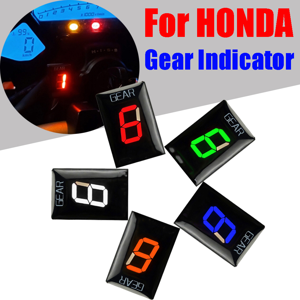 Gear Indicator Display - Pengukur indikator tampilan gigi sepeda motor,