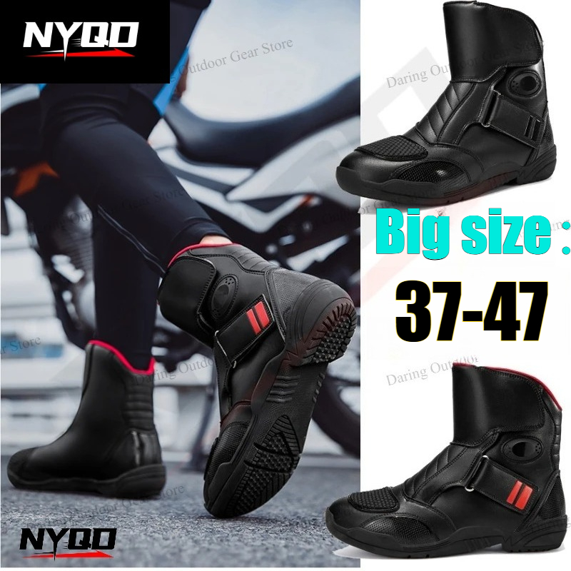 Motorcycle Gear For Plus Size Women - Sepatu Bot Sepeda Motor Sepatu Berkendara