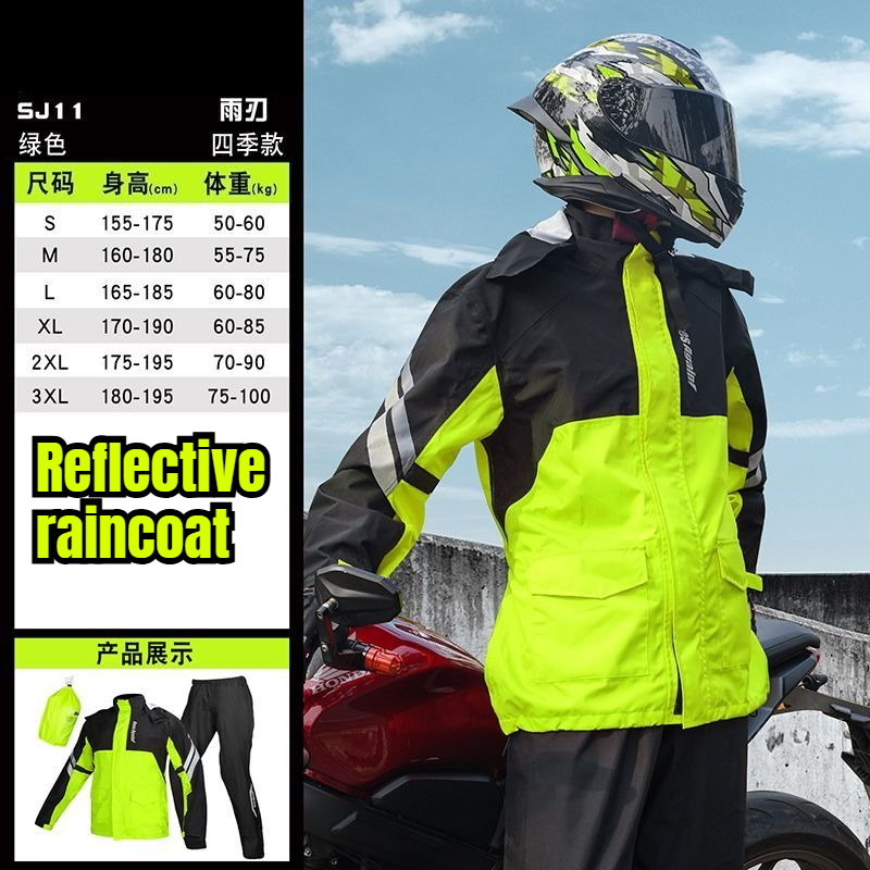 Motorcycle Gear Rain - Jas Hujan Sepeda Motor Tipe Terpisah