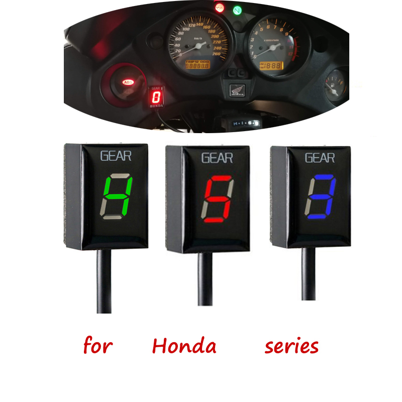 Gear Indicator Display - Indikator Gigi Sepeda Motor Tahan Air