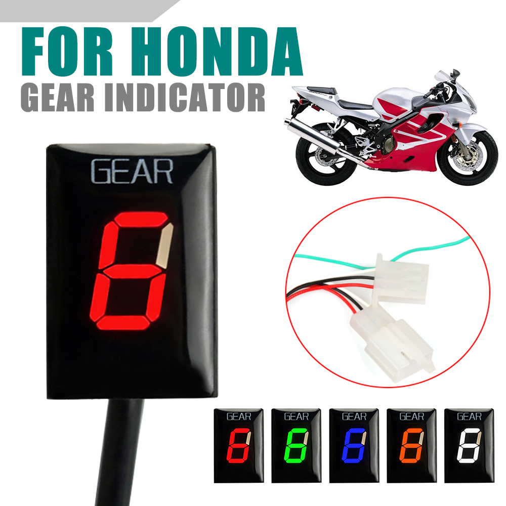 Gear Indicator Display - Indikator roda gigi sepeda motor, untuk
