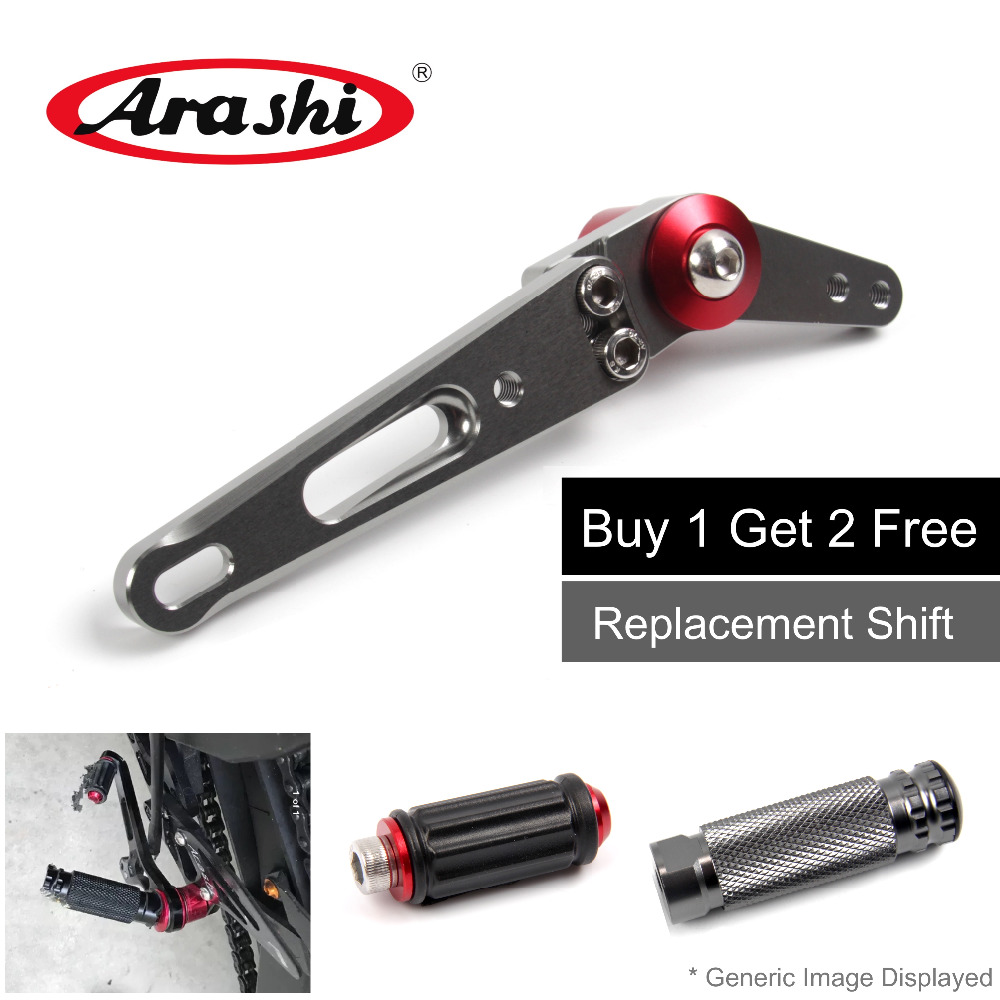 Motorcycle Gear Brand - Arashi Rearsets Pengganti Dapat Disesuaikan Selektor