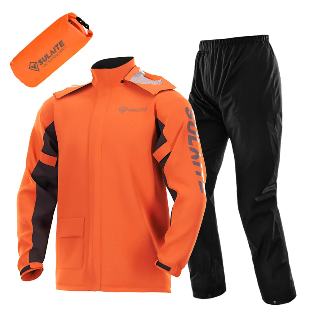 Motorcycle Gear Rain - Setelan Jas Hujan Motor Ringan, Jaket