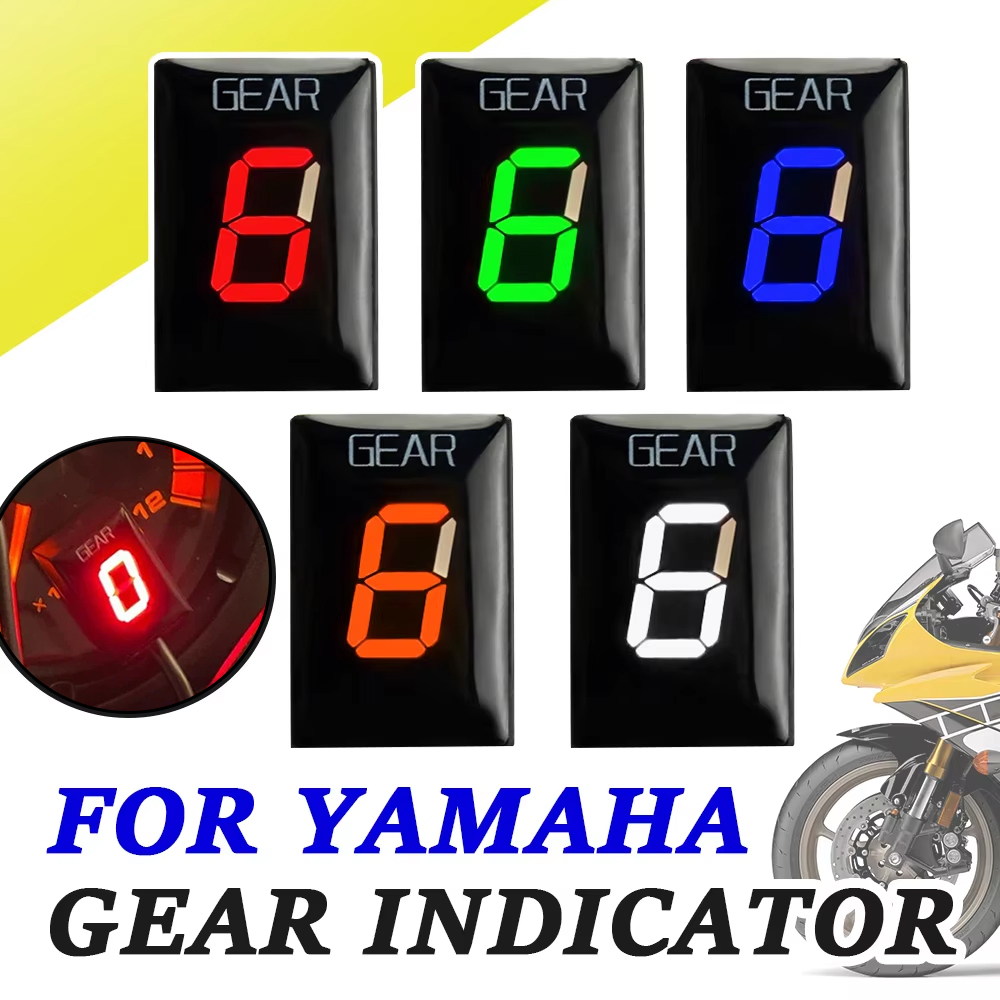 Gear Indicator Display - Untuk YAMAHA YZF-R1 YZFR1 YZF-R6 YZF-R6S