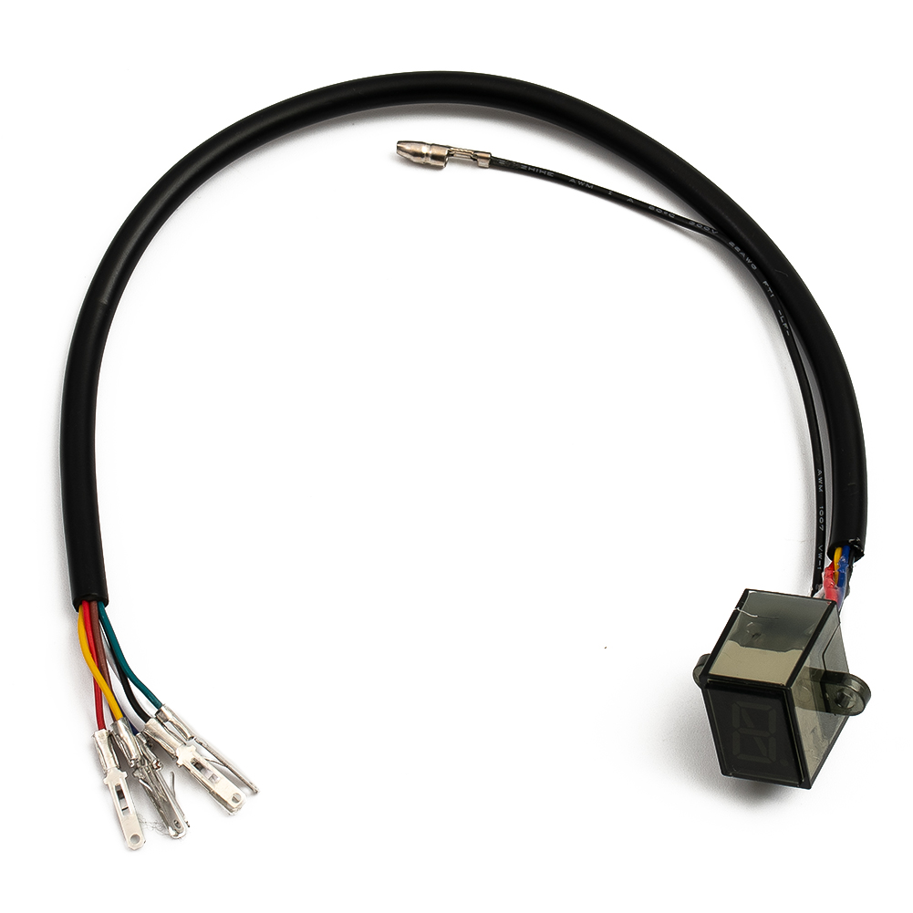 Gear Indicator Display - Aksesoris Perlengkapan Motor Display 12V 1Pcs