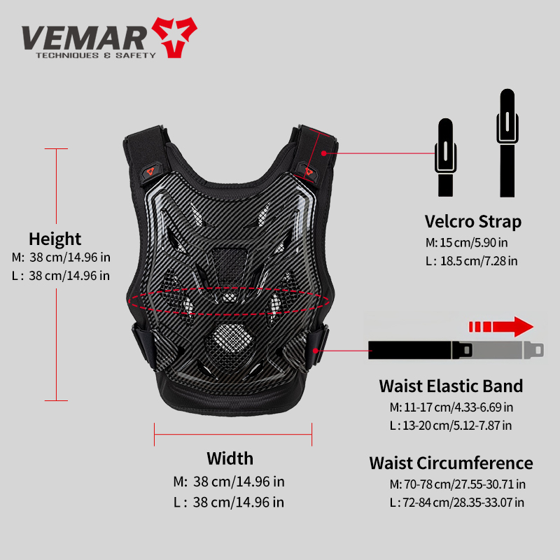 VEMAR Pelindung Dada Sepeda Mo - Chest Protector Armor ulasan dan harga