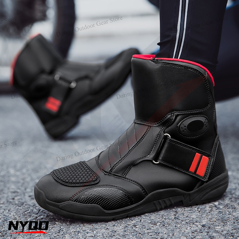 Sepatu Bot Sepeda Motor Sepatu - Motorcycle Gear For Plus Size Women ulasan dan harga