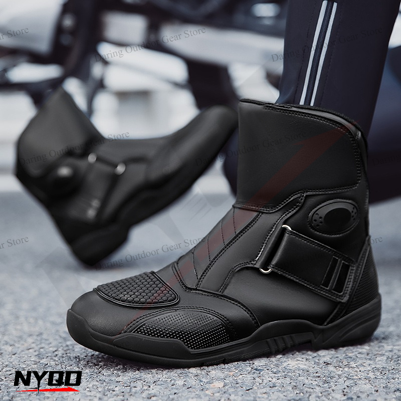 Sepatu Bot Sepeda Motor Sepatu - Motorcycle Gear For Plus Size Women ulasan dan harga