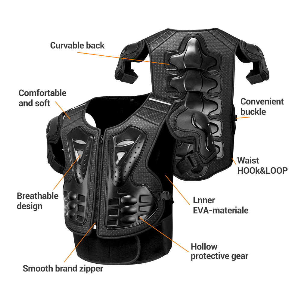 Rompi Pelindung Tubuh Motor An - Chest Protector Armor ulasan dan harga