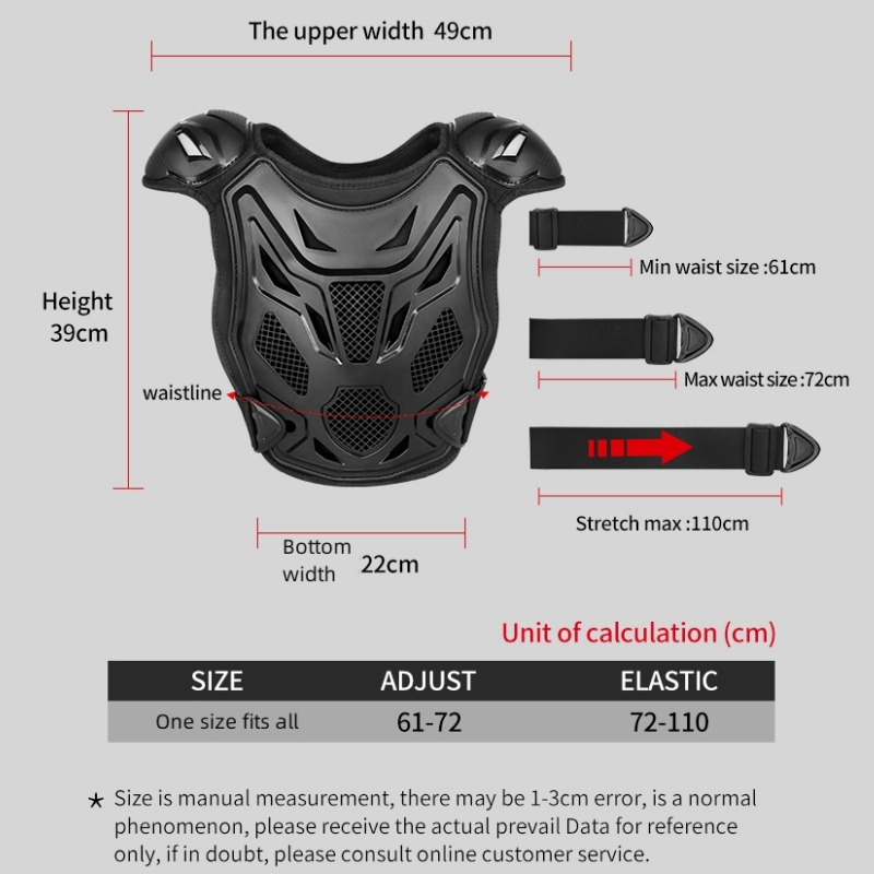 Pelindung Tubuh Motocross Anak - Chest Protector Armor ulasan dan harga