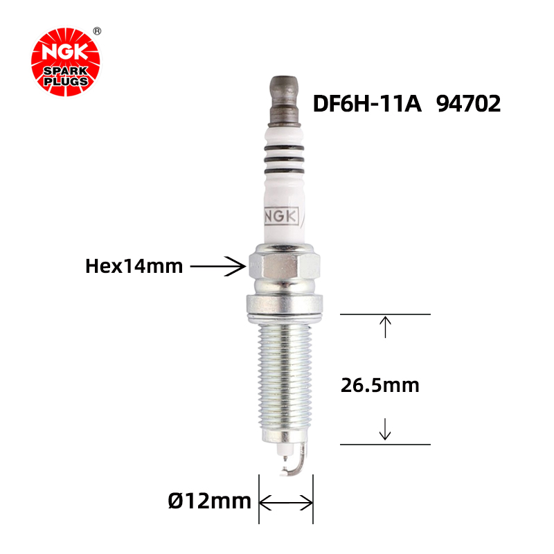 Busi NGK Iridium Platinum DF6H - Ngk Spark Plug Laser Iridium ulasan dan harga