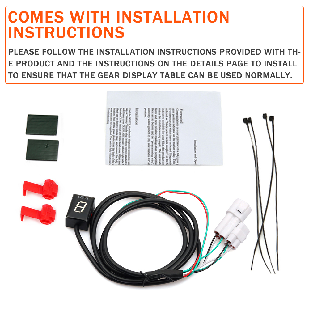 Indikator gigi aksesori sepeda - Gear Indicator Display ulasan dan harga
