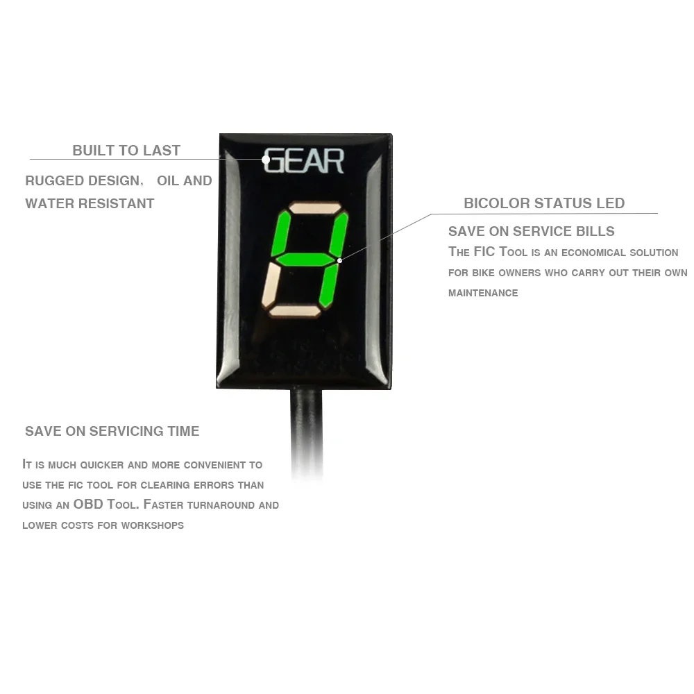 Untuk Suzuki Boulevard C50 M50 - Gear Indicator Display ulasan dan harga