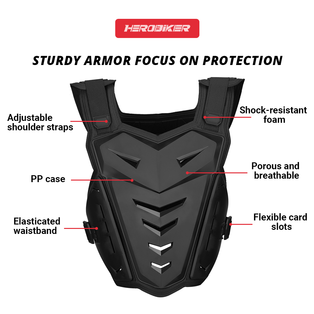Pelindung Tubuh Motocross Jake - Chest Protector Armor ulasan dan harga