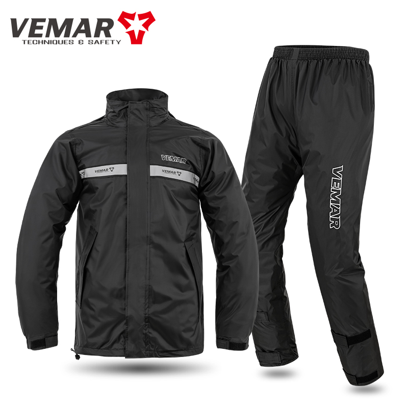 Setelan Jaket dan Celana Anti  - Motorcycle Gear Rain ulasan dan harga