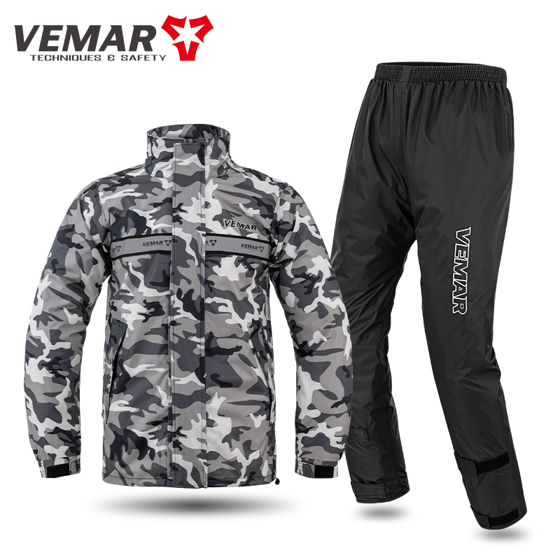 Setelan Jaket dan Celana Anti  - Motorcycle Gear Rain ulasan dan harga