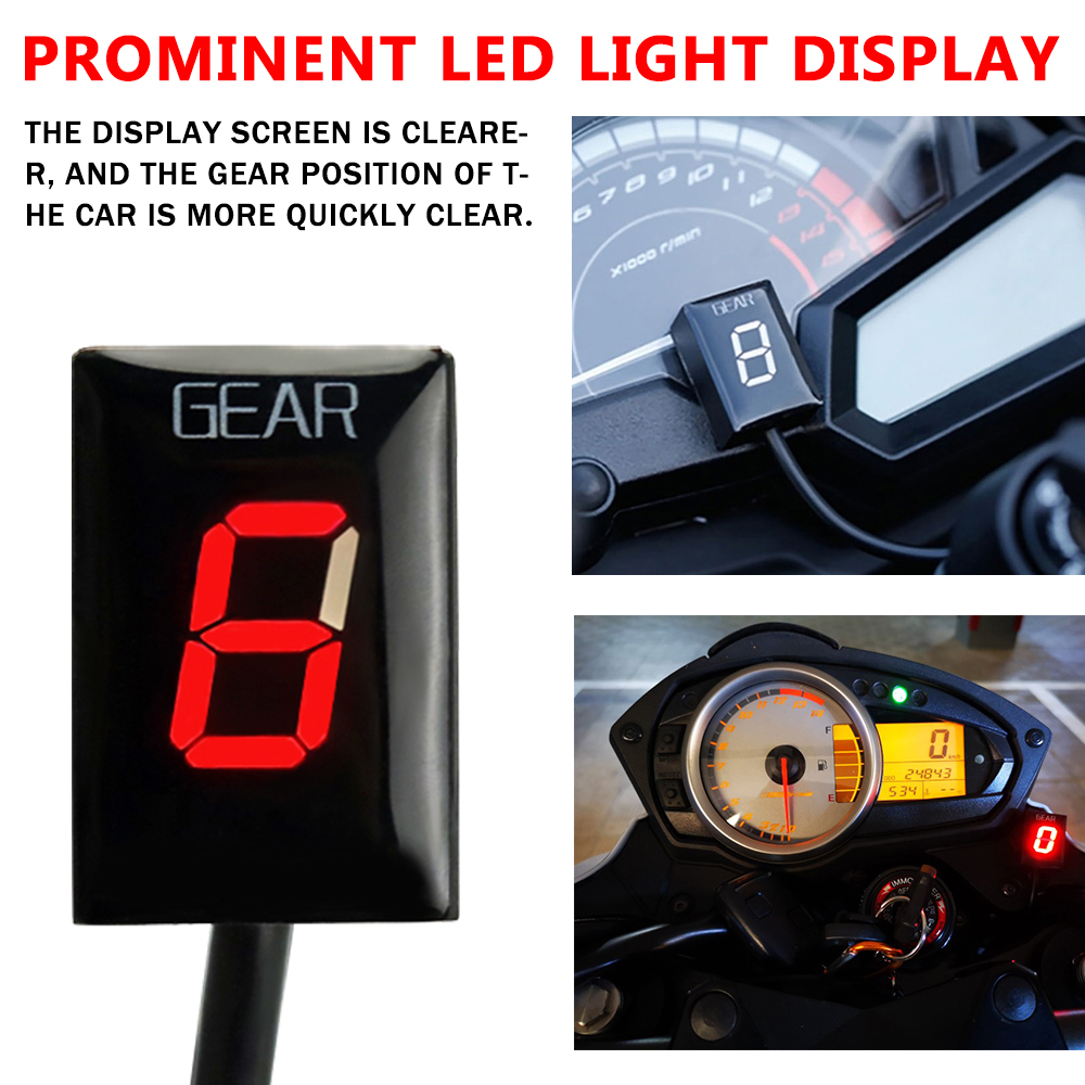 Untuk Kawasaki Z750 Z1000 Z-75 - Gear Indicator Display ulasan dan harga
