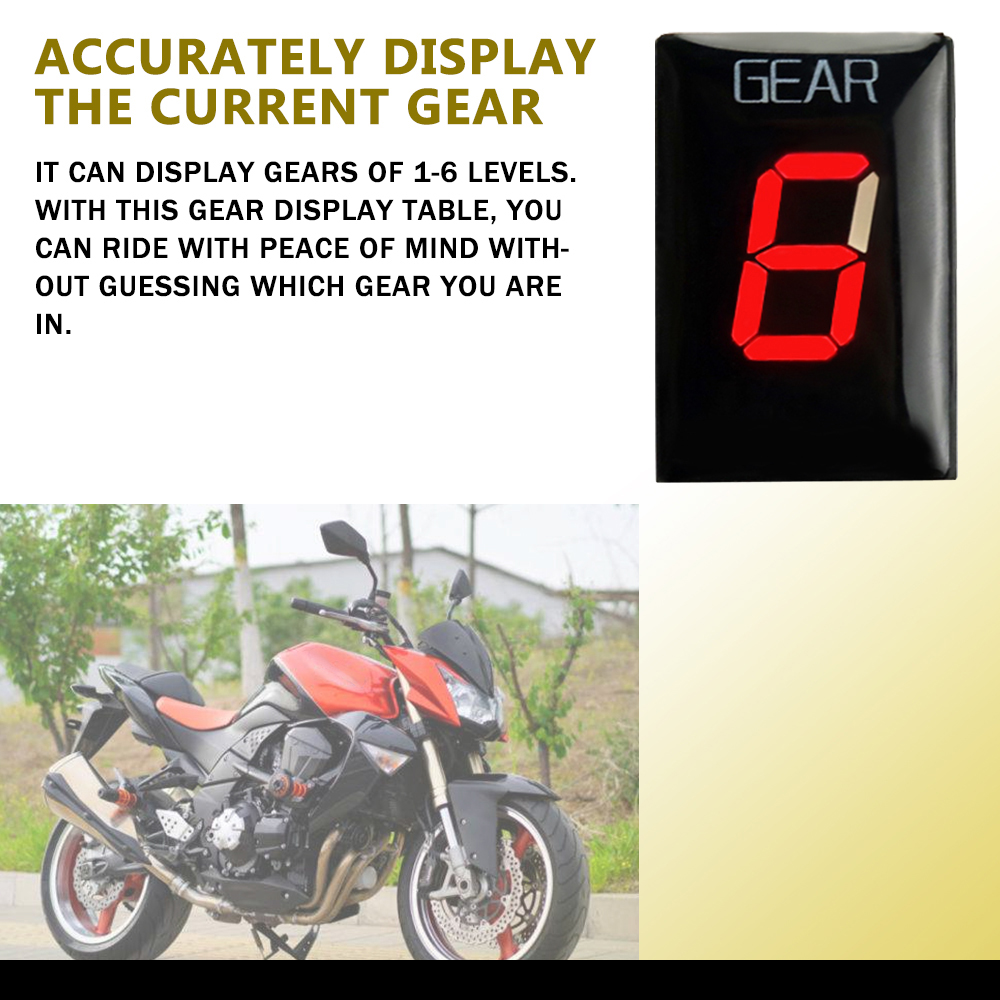 Untuk Kawasaki Z750 Z1000 Z-75 - Gear Indicator Display ulasan dan harga