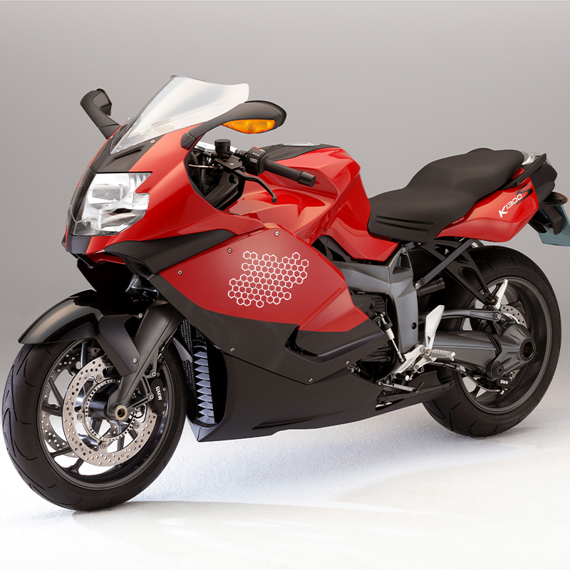 Stiker motor, stiker helm sara - Motorcycle Gear Hub ulasan dan harga