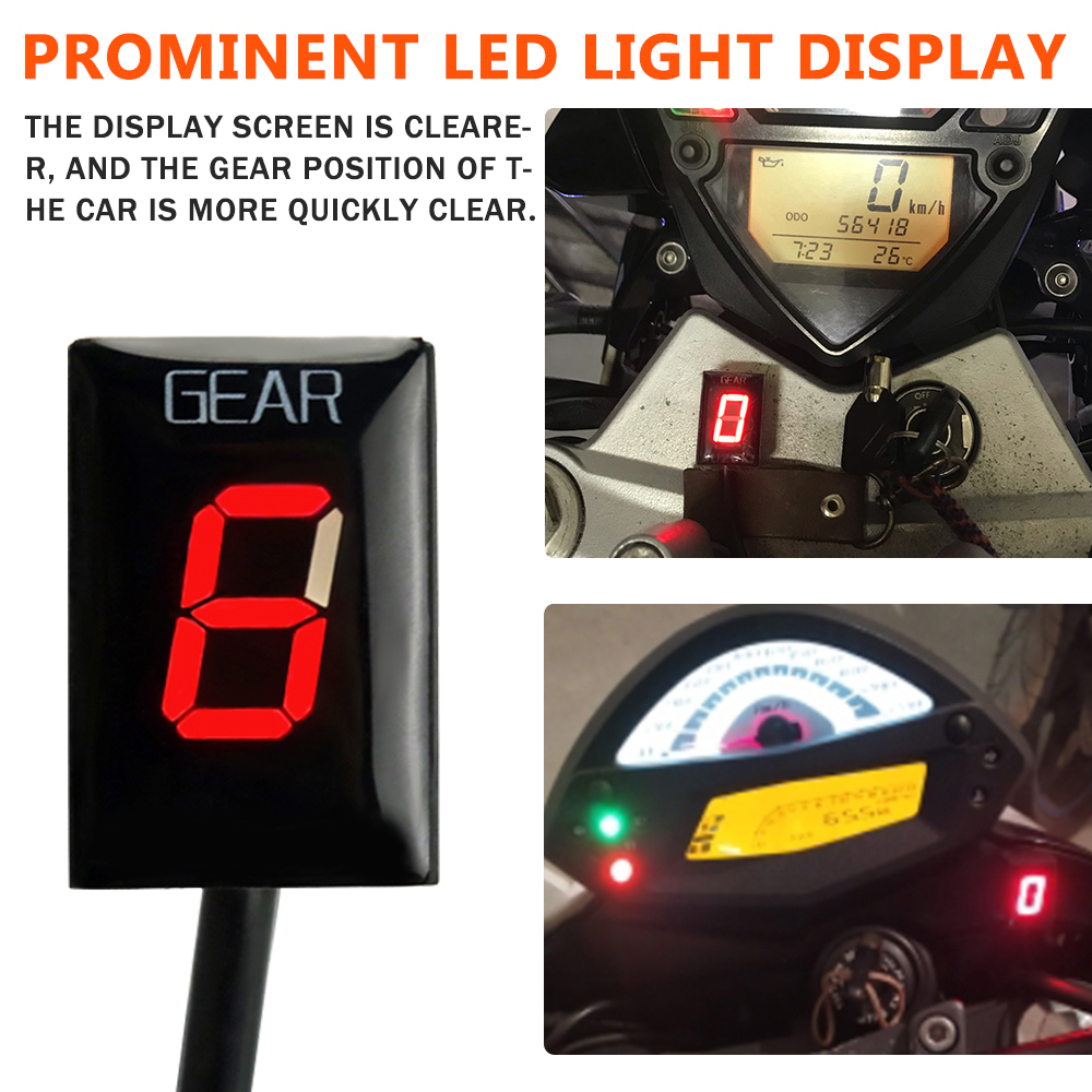 Penghitung indikator roda gigi - Gear Indicator Display ulasan dan harga