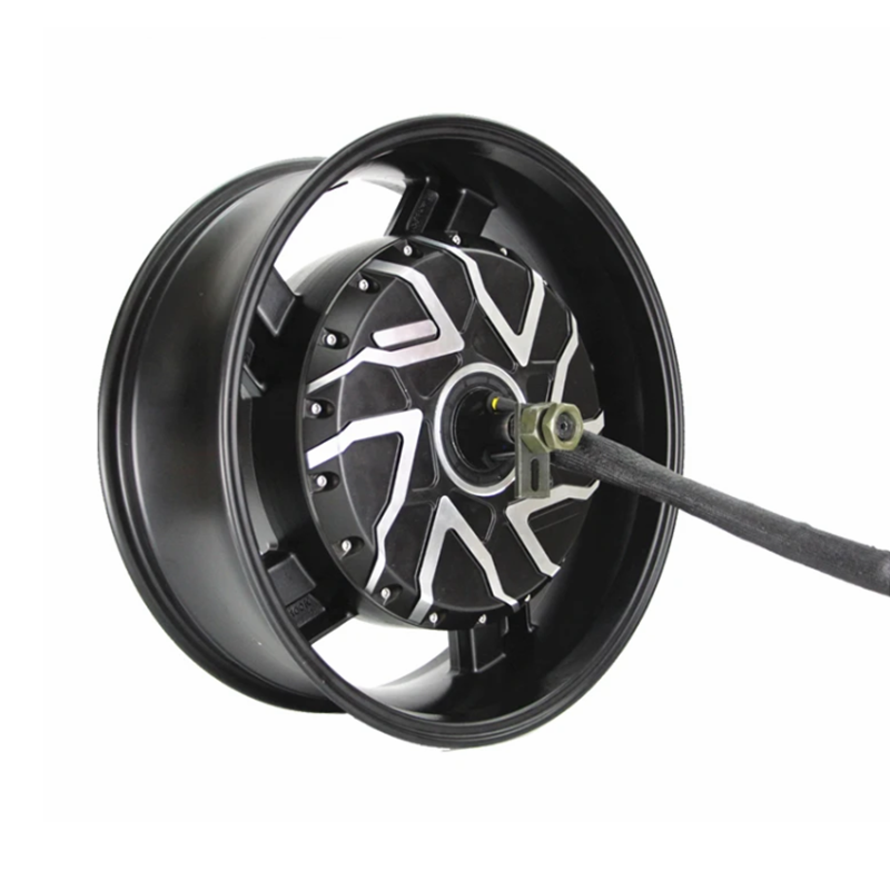 Motor QS 12000W 17X6.0 Inci V4 - Motorcycle Gear Hub ulasan dan harga