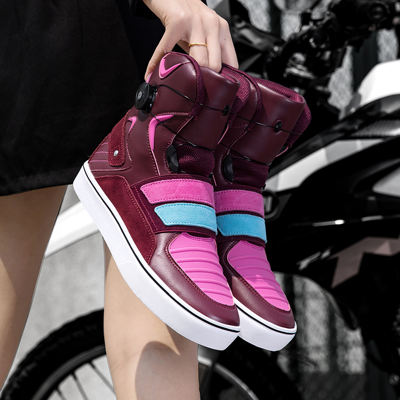 Sepatu Bot Sepeda Motor Wanita - Motorcycle Gear For Plus Size Women ulasan dan harga