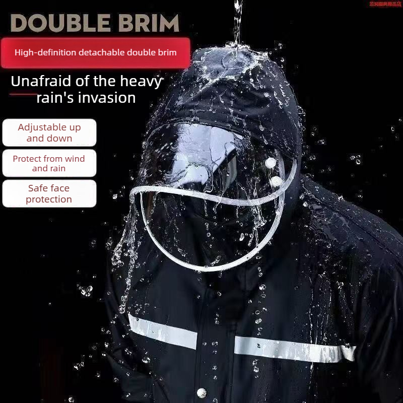 Set Jas Hujan Reflektif Tahan  - Motorcycle Gear Rain ulasan dan harga