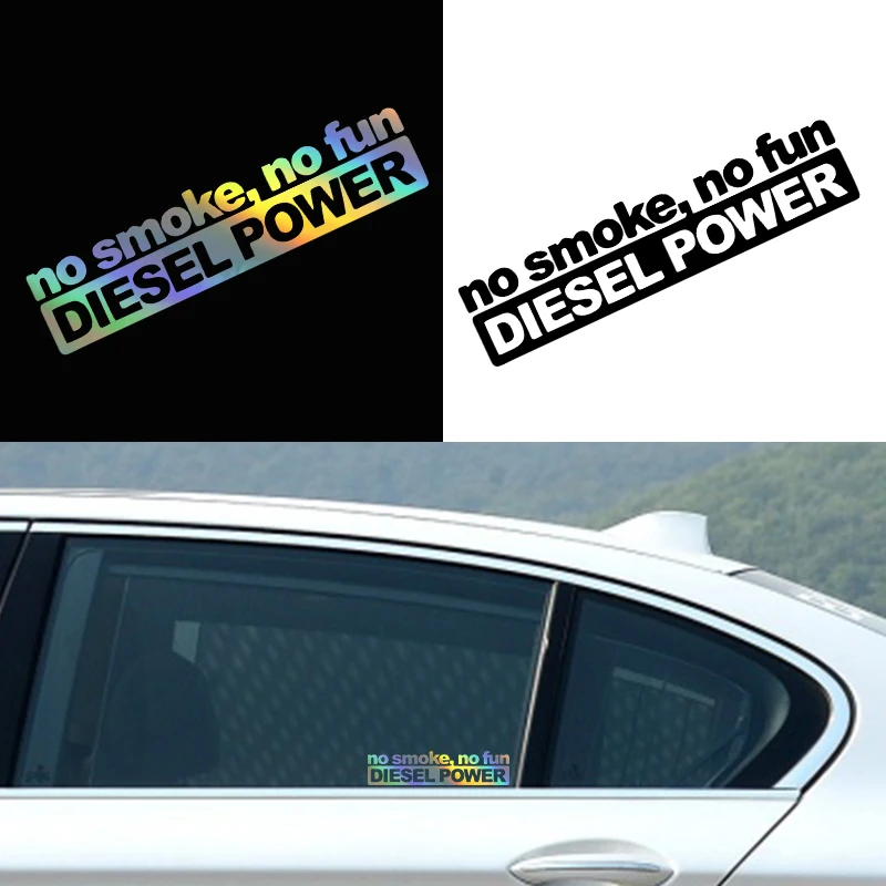 DIESEL stiker mobil tanpa asap - Motorcycle Gear Hub ulasan dan harga