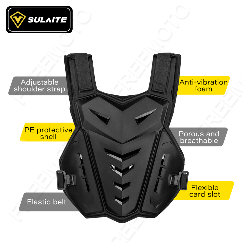 SULAITE jaket motor Motocross, - Chest Protector Armor ulasan dan harga