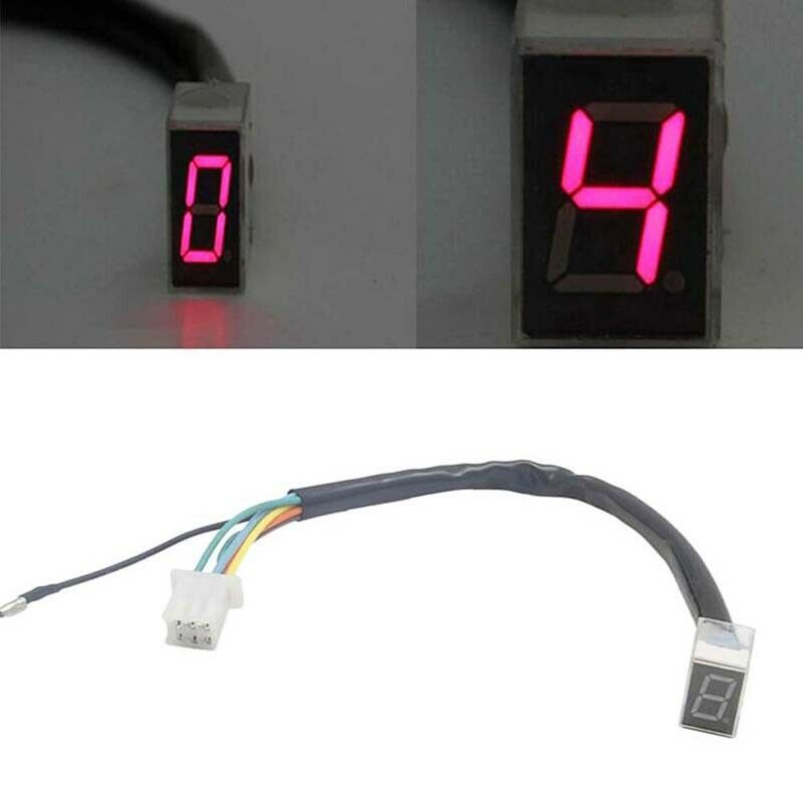 Tampilan Gigi LED Universal Co - Gear Indicator Display ulasan dan harga