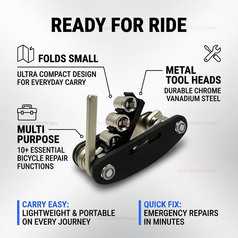 16 in 1 Peralatan Multifungsi  - Motorcycle Gear Essentials ulasan dan harga