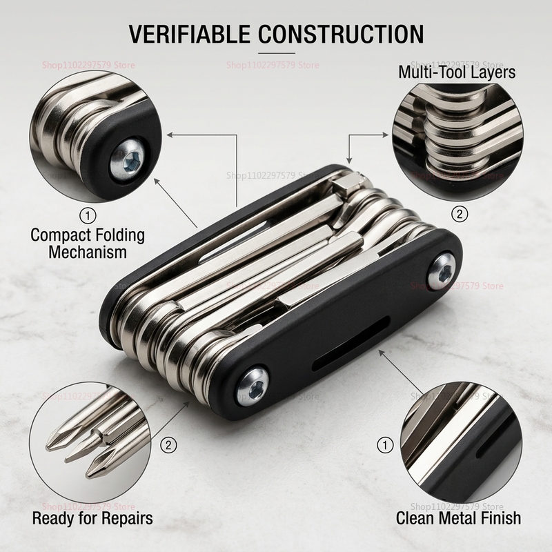 16 in 1 Peralatan Multifungsi  - Motorcycle Gear Essentials ulasan dan harga