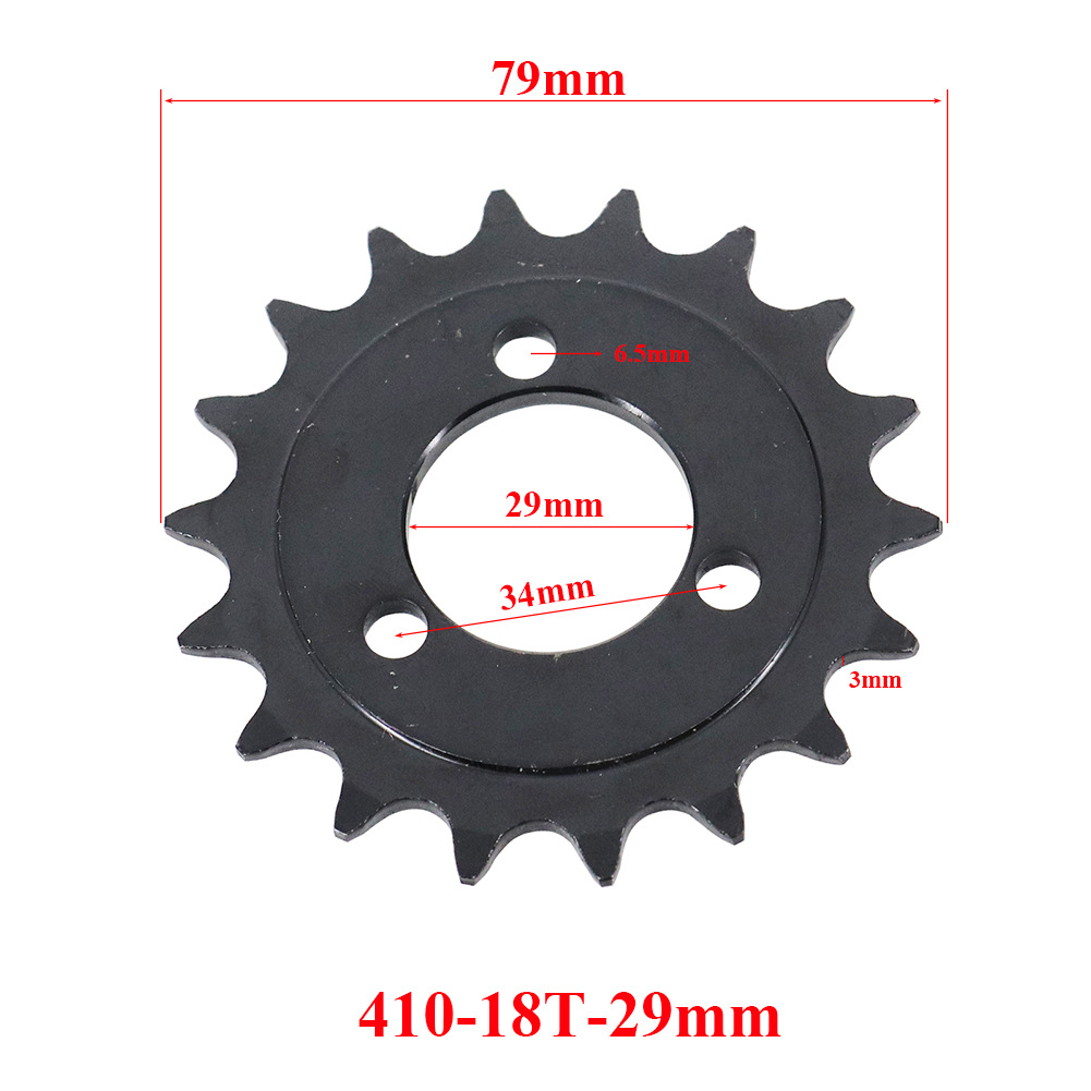 410 Sprocket Gear Chain Ring P - Motorcycle Gear Essentials ulasan dan harga