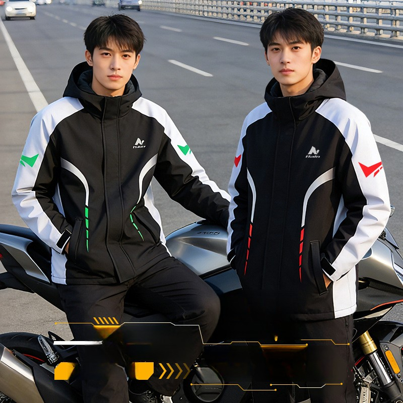 Setelan Jas Hujan Motor Pria A - Motorcycle Gear Rain ulasan dan harga
