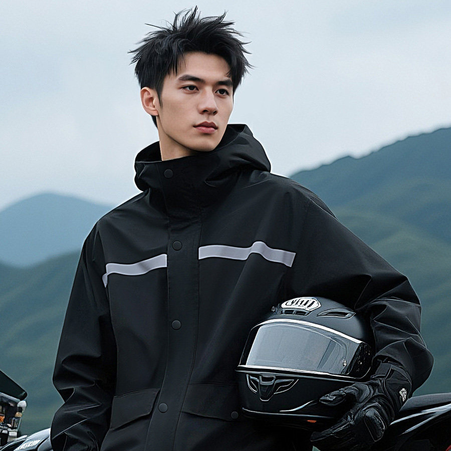 Jas Hujan Terpisah Anti Air de - Motorcycle Gear Rain ulasan dan harga